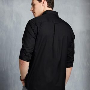 Symbol Premium Men's Stylish Solid All Day Fresh Buttondown Casual Shirt - Regular Fit | Plain | Full Sleeve | Cotton Semi Formal Wear (Available in Plus Size & Combo Pack)